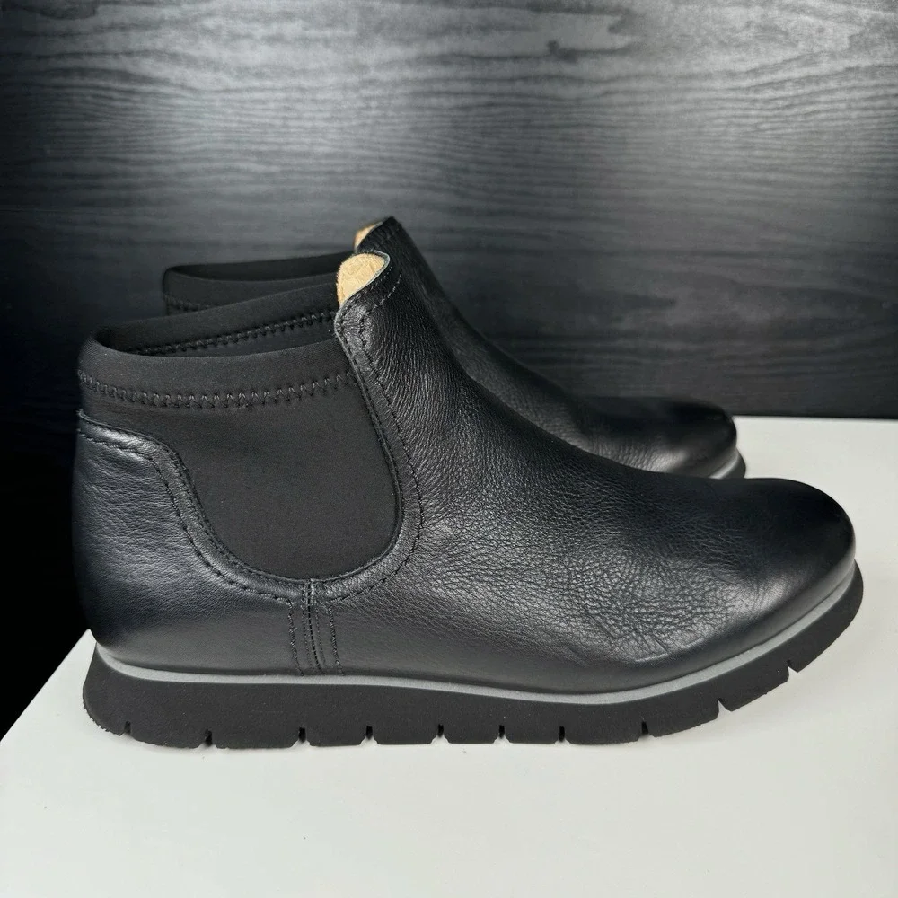 Samuel Hubbard Men's Chelsea Black Leather Boots~Made in Portugal US 10 (Fits 9)